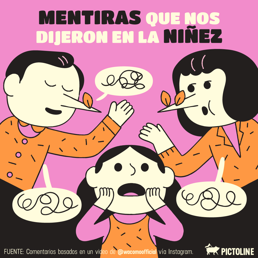 ✋ Aquí quienes caímos en esas mentiras de infancia, como la del chicle pegado en la panza 😫🤡🍭⁣ ⁣ #MentirasDeInfancia #CuandoEraNiño #RecuerdosDeInfancia #MentirasDePapás #CosasQueCreíDeNiño #HistoriasDeInfancia #LoQueMeDecían #CosasQueNosDecían #