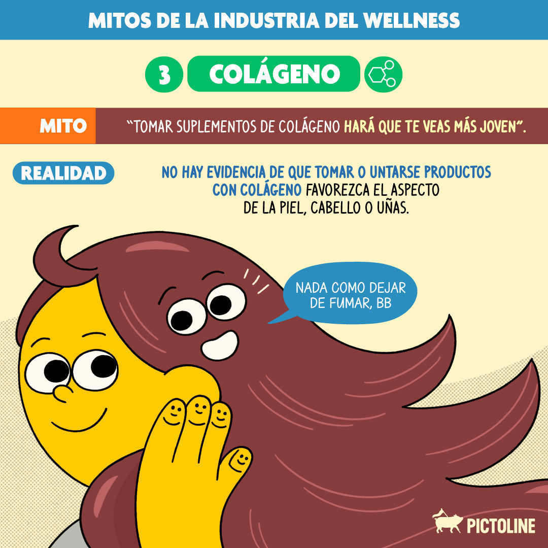 🚫 No todo lo “wellness” es lo que parece… 👎 Aquí algunos mitos y realidades que necesitas saber 😲 #MitosDelWellness #IndustriaDelWellness #WellnessConCiencia #CuidaTuSalud #Mitos #Wellness #Bienestar #Pictoline