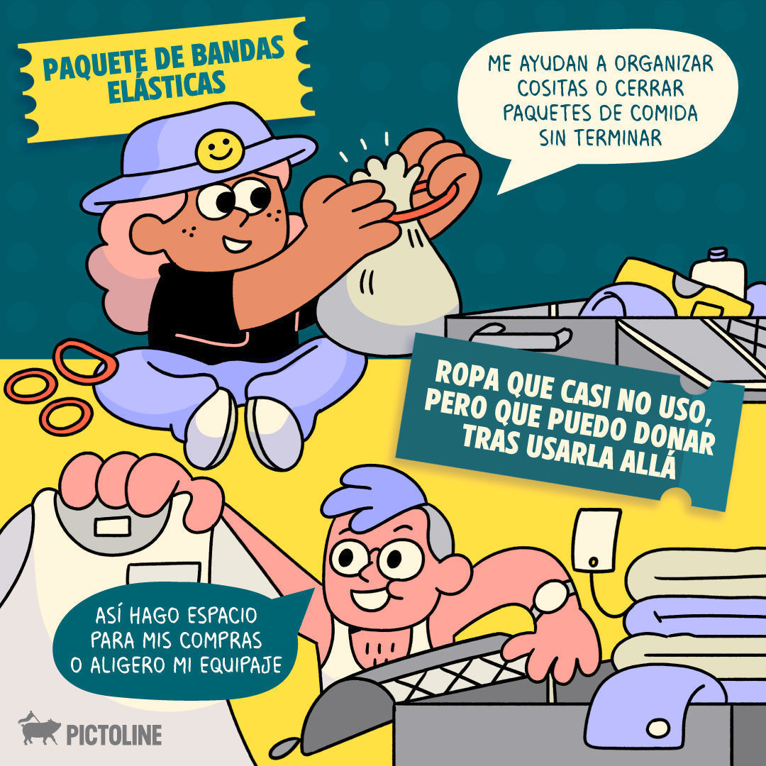 Consejos de viaje originales que no pediste, pero que tal vez te sirvan: accesorios de viaje inusuales 🎛️ 🔦🤩✈️ ⁣ ⁣ #AccesoriosDeViaje #EquipajeCreativo #GadgetsDeViaje #EsencialesDeViaje #ConsejosDeViaje #ObjetosCuriosos #Pictoline