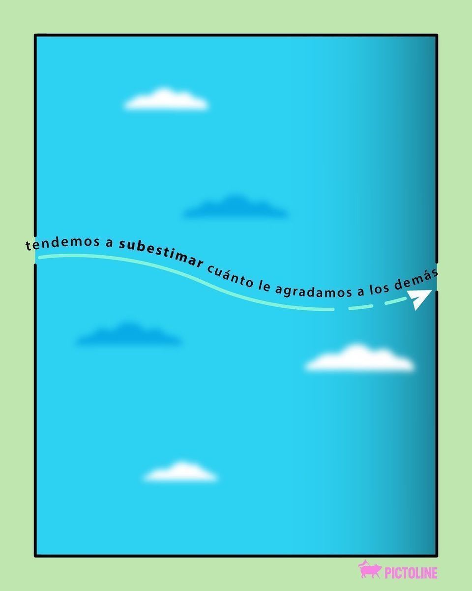 #SíSoy De esas cosas que ves en Wikipedia y te identificas: la #LikingGap a veces se siente así 🥺 #BrechaDelAgrado #Psicologia #Relaciones #Autoestima #Pictoline