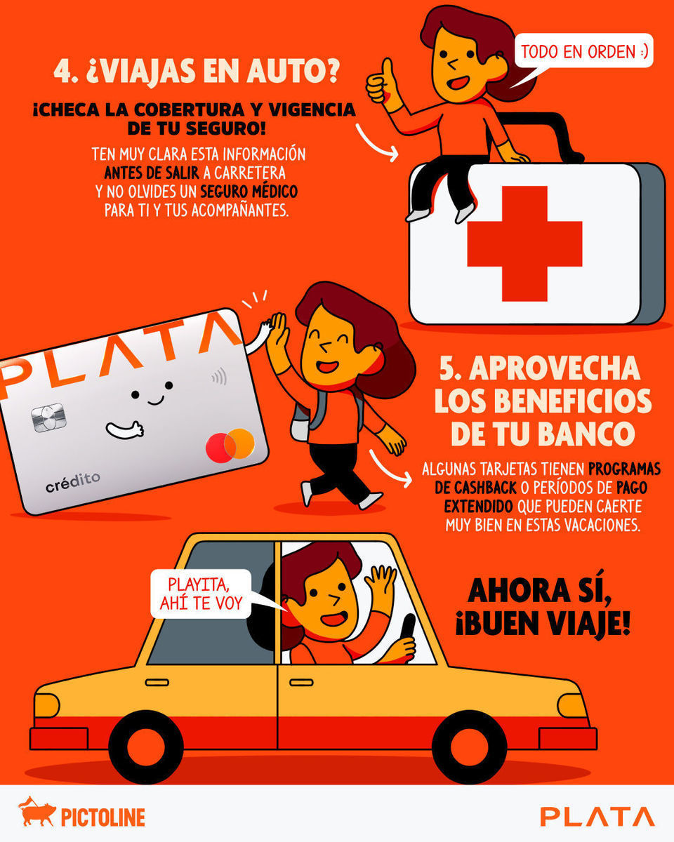 Estos tips financieros te darán mucha paz en estas vacaciones de Semana Santa 🏖️😎🏝️ ¿Ya hiciste tu checklist?⁣ ⁣ #Vacaciones #FinanzasPersonales #AhorroInteligente #ConsejosFinancieros #SemanaSanta2025 #Pictoline