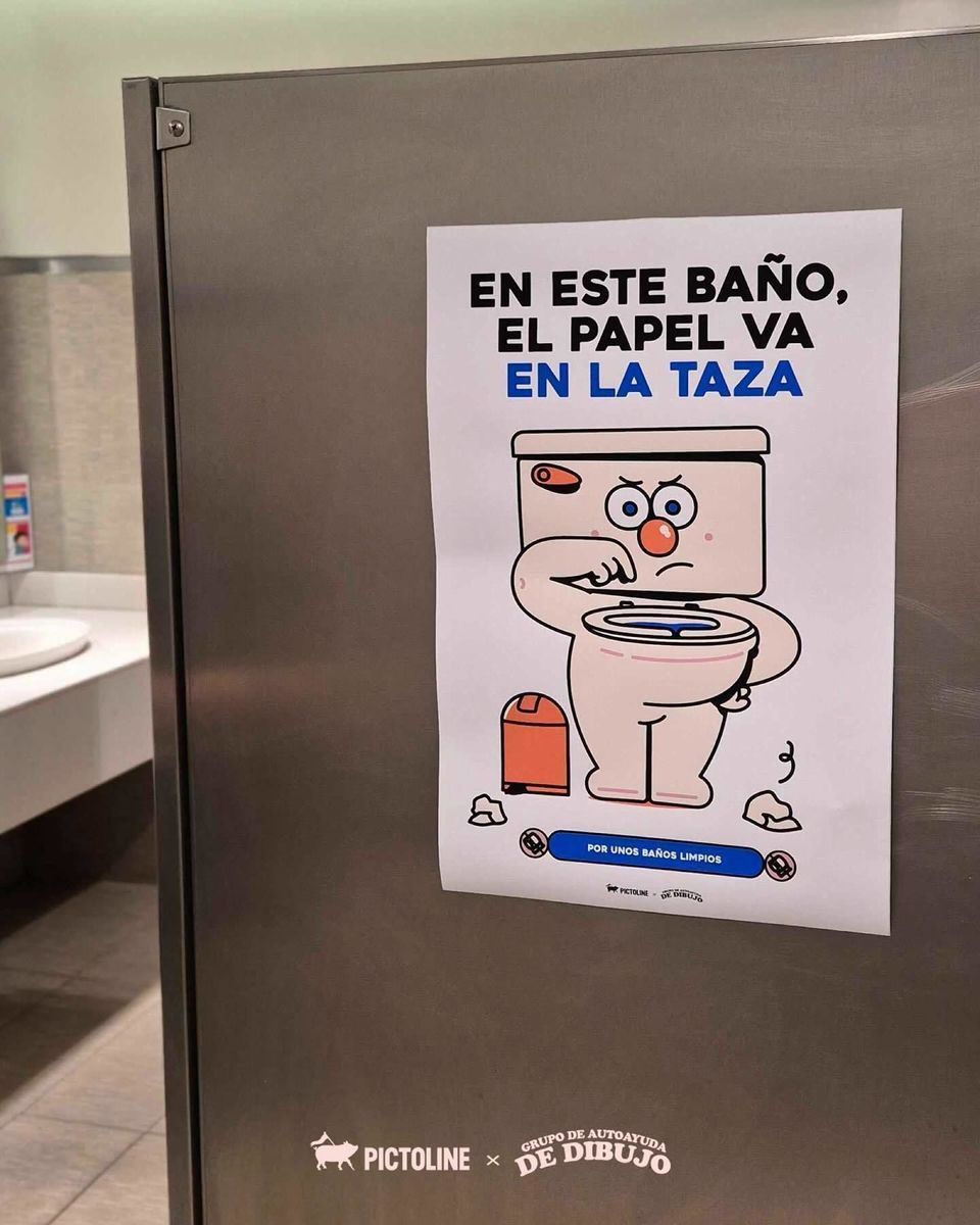 ¿Cuál de estos problemas te toca más seguido: 💩🐶❗, 🧻➡️🚽 o 🚫🚗? Si enfrentas uno (¡o todos!), diseñamos unos pósters para que los pongas donde más te sirvan 🫡 Búscalos cada miércoles en Chilango diario 🗞️ o descárgalos ✨GRATIS ✨ en pictoline