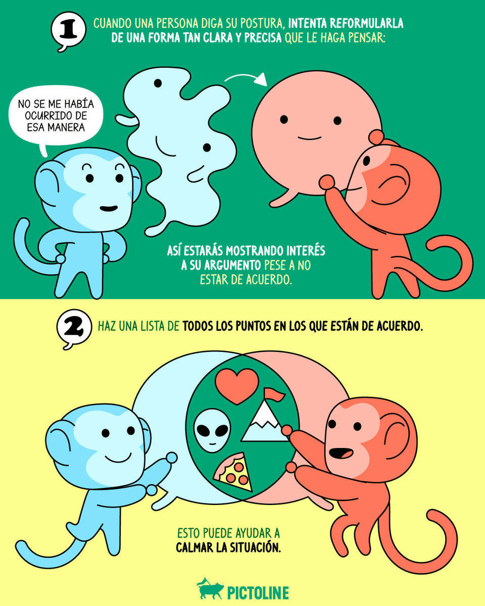 ¿Cómo discutir sin pelear? Daniel Dennett tiene las claves para hacerlo de la mejor manera 🗣️🤝⁣ ⁣ #danieldennett #comunicación #comunicaciónefectiva #sociedad #reflexión #saludmental #pictoline
