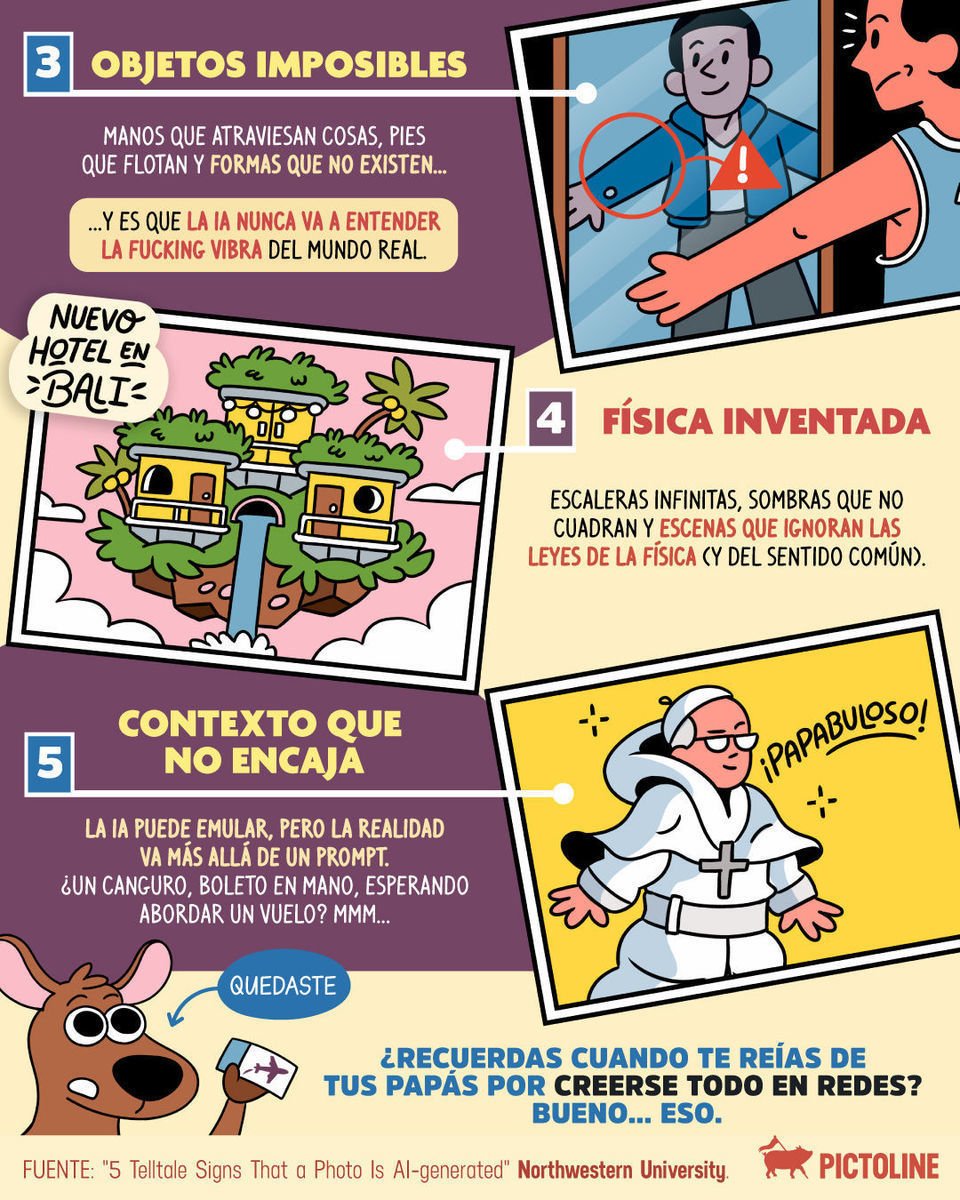 👀 Tus papás creían todo en redes... Ahora tú también 🤡⁣ ⁣ #ia #inteligenciaartificial #prompt #chagpt #midjourney #deepfake #fotografia #actualidad #tecnología #pictoline