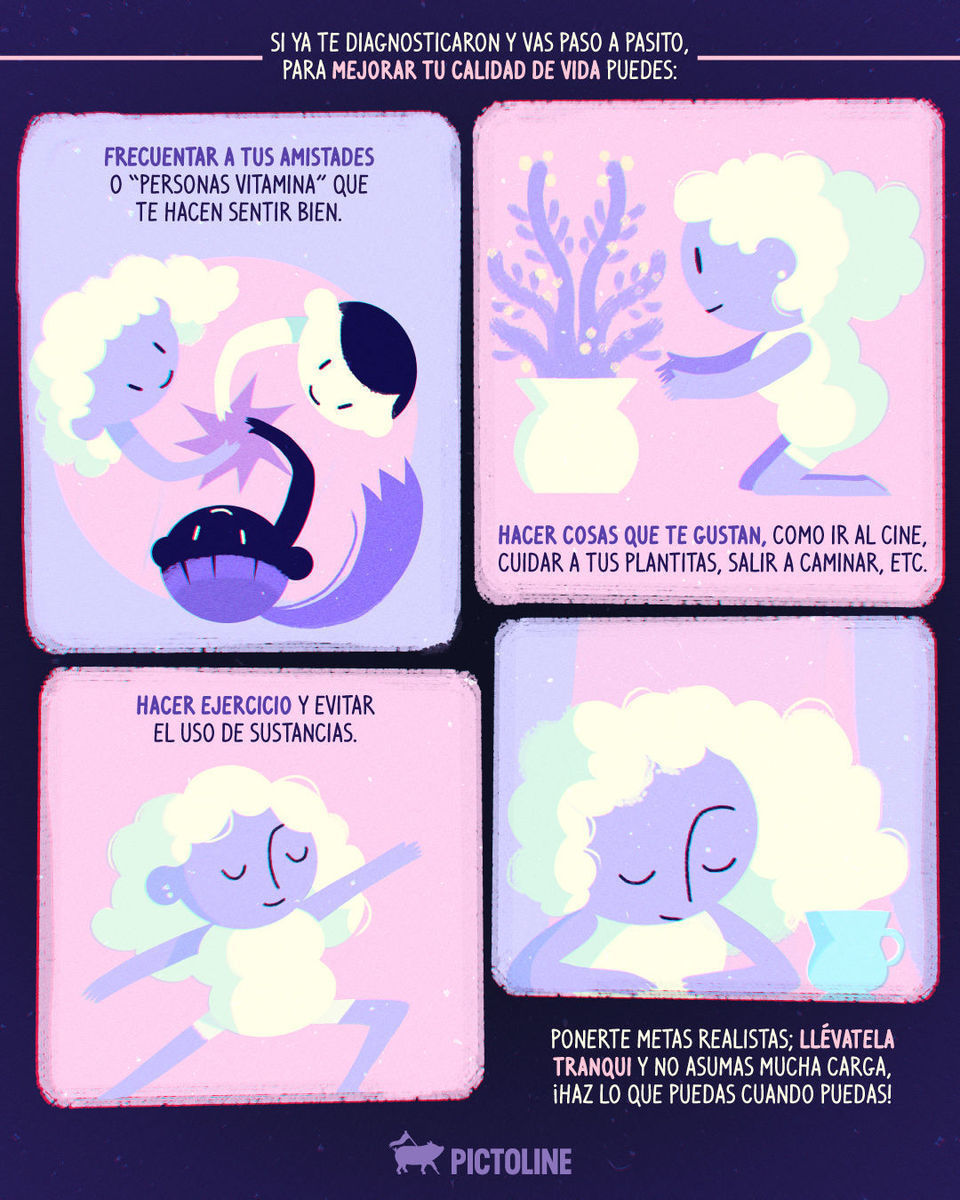 Ese "bajón eterno" tiene nombre: Trastorno Depresivo Persistente. Conocerlo también es parte de cuidar tu salud mental 🫂💙 #saludmental #tdp #salud #trastornodepresivo #depresión #distimia #pictoline
