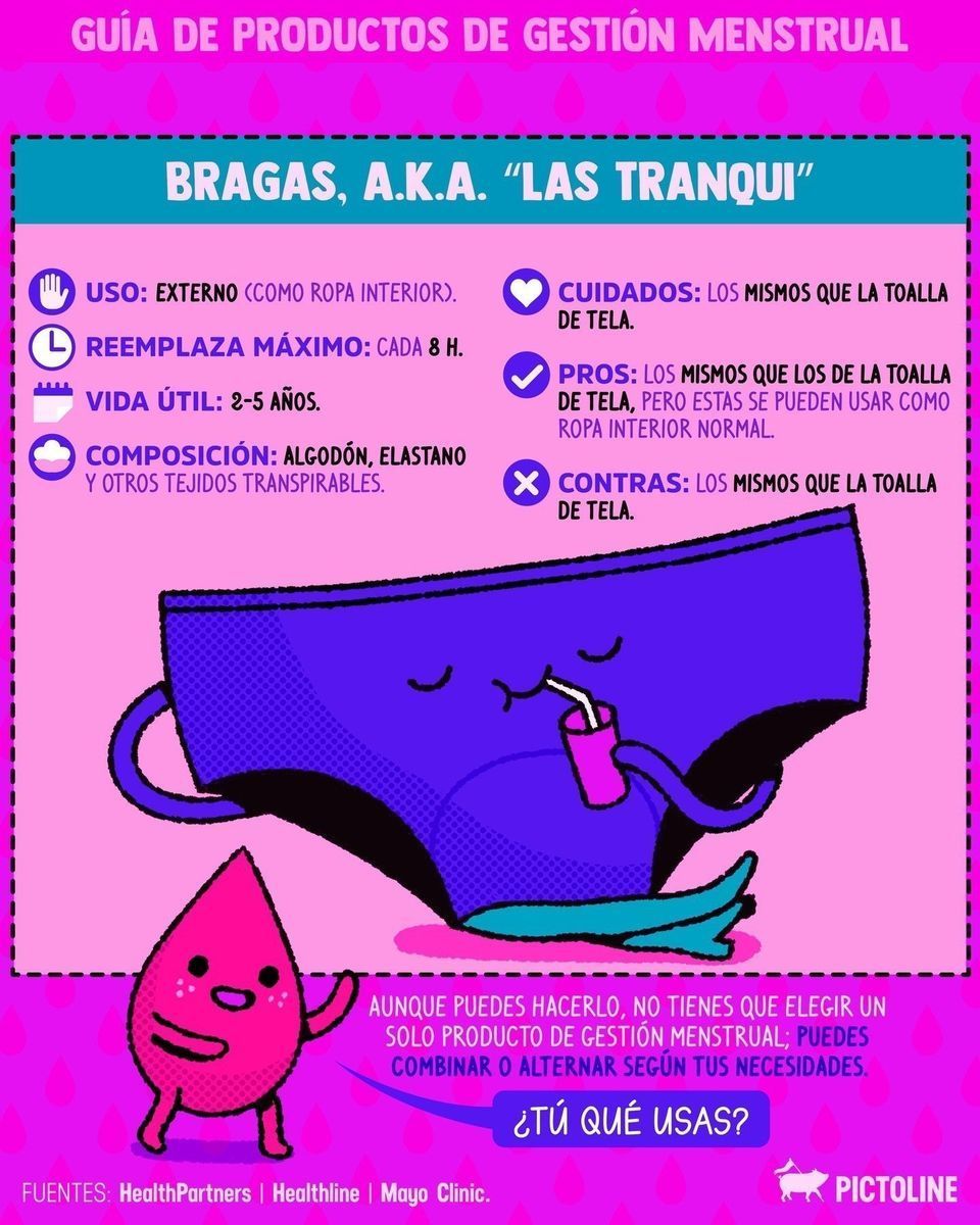 Discos, copas, toallas, tampones, bragas... ¿a ti qué te funciona más para gestionar tu menstruación? 🍷☺️✨ Guarda esta guía y compártela a quien sabes que la necesita 🫶⁣ ⁣ #gestionmenstrual #menstruacion #menstruacionconsciente #salud #ciclomenstr