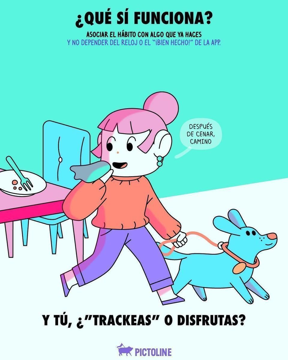 ¿Rastrear y cuantificar todo lo que haces realmente mejora tu productividad? ⌚📈👀 #tracking #apps #habitos #productividad #motivacion #ejercicio #libros #booklover #gym #salud #pictoline