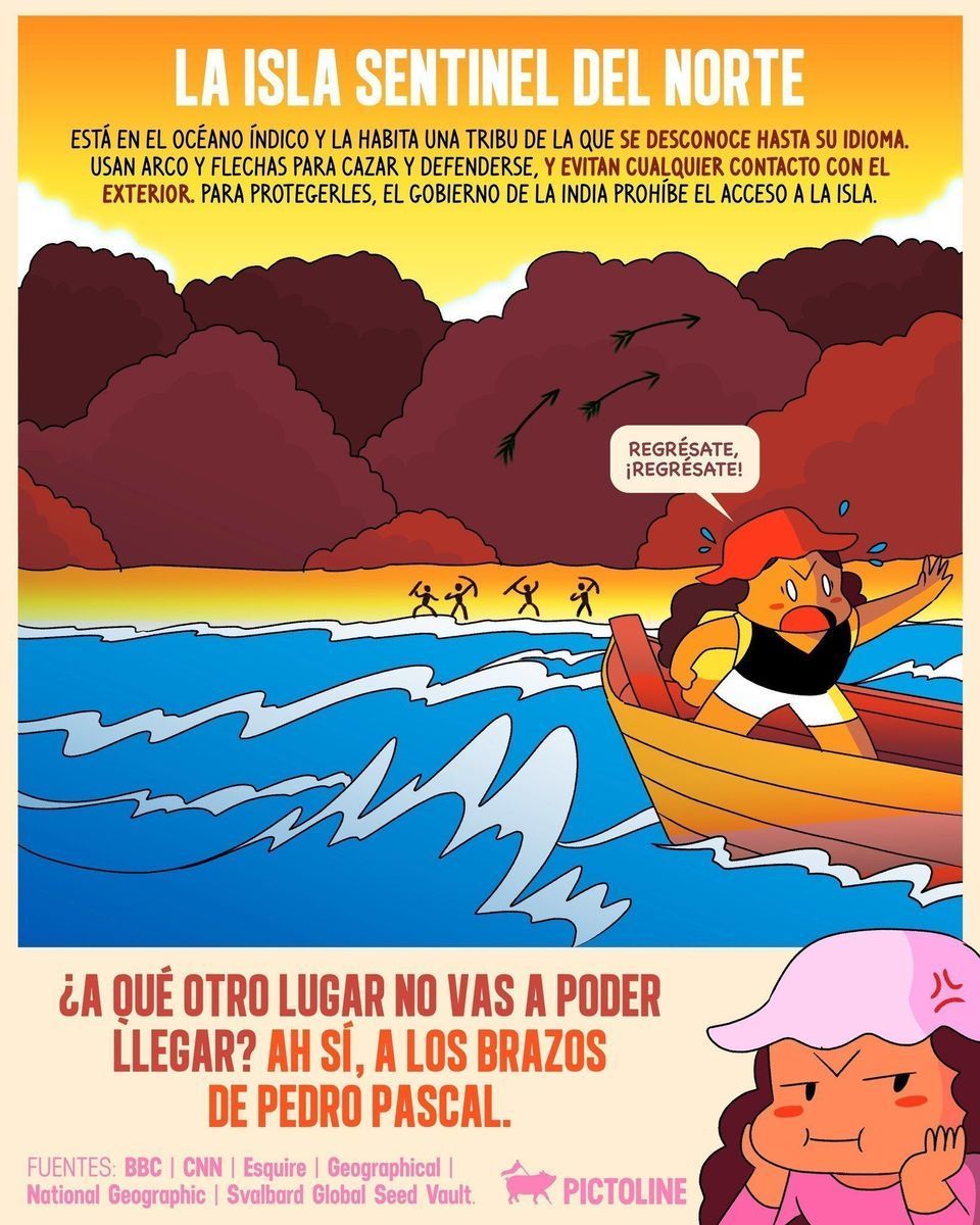 ¿¡Cómo que no puedo llegar a estos lugares del mundo ni a los brazos de Pedro Pascal!? ✈️🥲 #viajes #turismo #cultura #sociedad #destinos #travel #secretspots #forbiddenplaces #curiosidadesdelmundo #pictoline