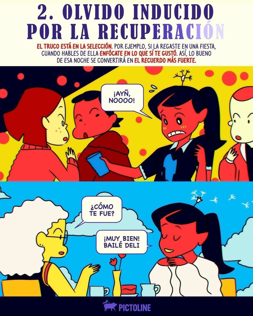 ¿Estrés por lo que no puedes borrar de la cabeza? Conoce las técnicas para “hackear” a tu cerebro y olvidar 🧠🔍☝️⁣ ⁣ #cerebro #ciencia #saludmental #memoria #neurociencia #salud #bienestar #pictoline