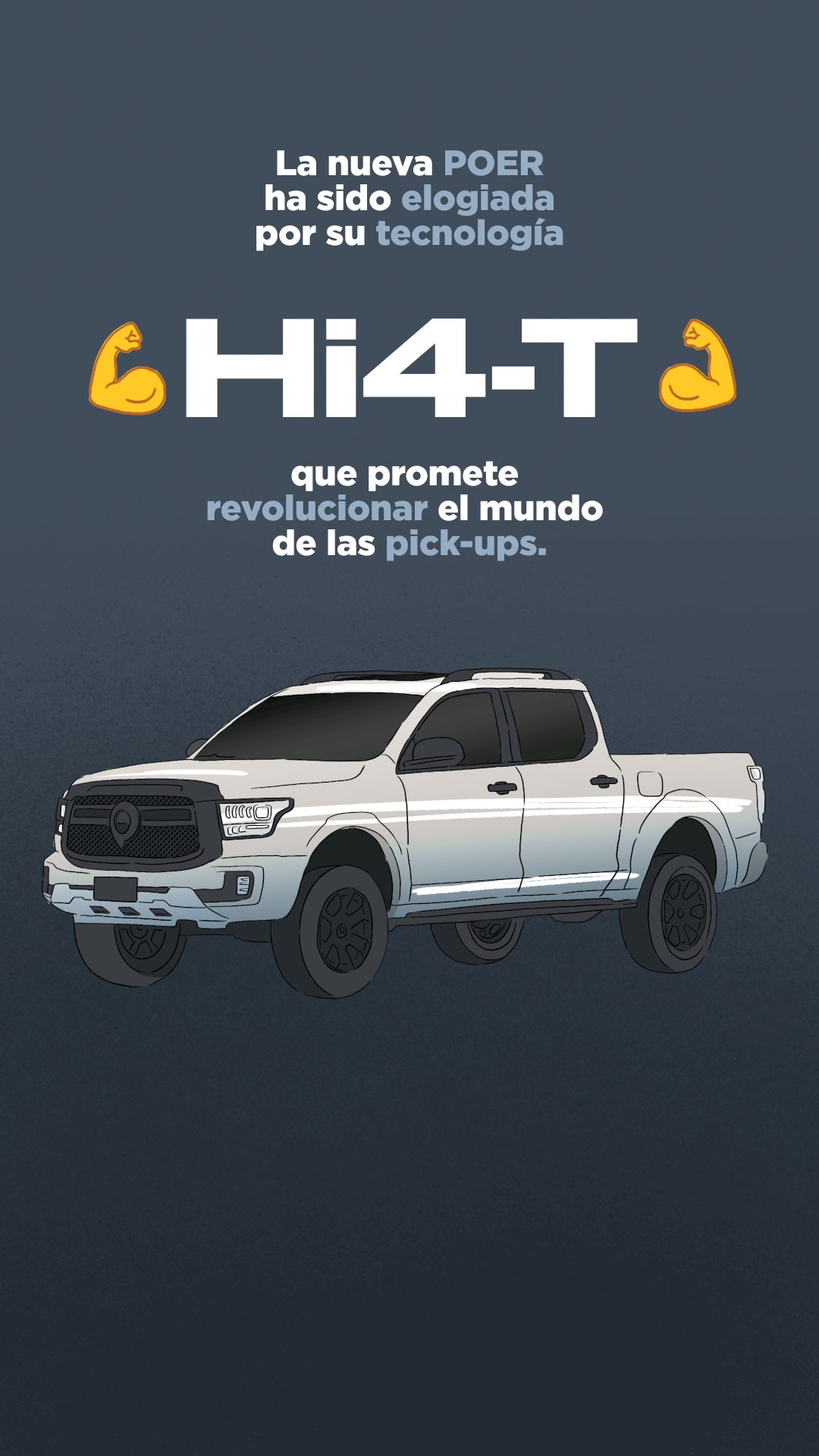Una pick-up inteligente con “h” de “hybrid” y “h” de “holaaa, ya te quiero probar” 😍🚗