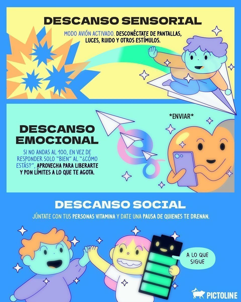 Mi 🧠: Toy cansado⁣ Yo: Seh... vamos a scrollear⁣ Mi 🧠: 🤦⁣ ⁣ #cansancio #descansar #sueño #salud #pictoline