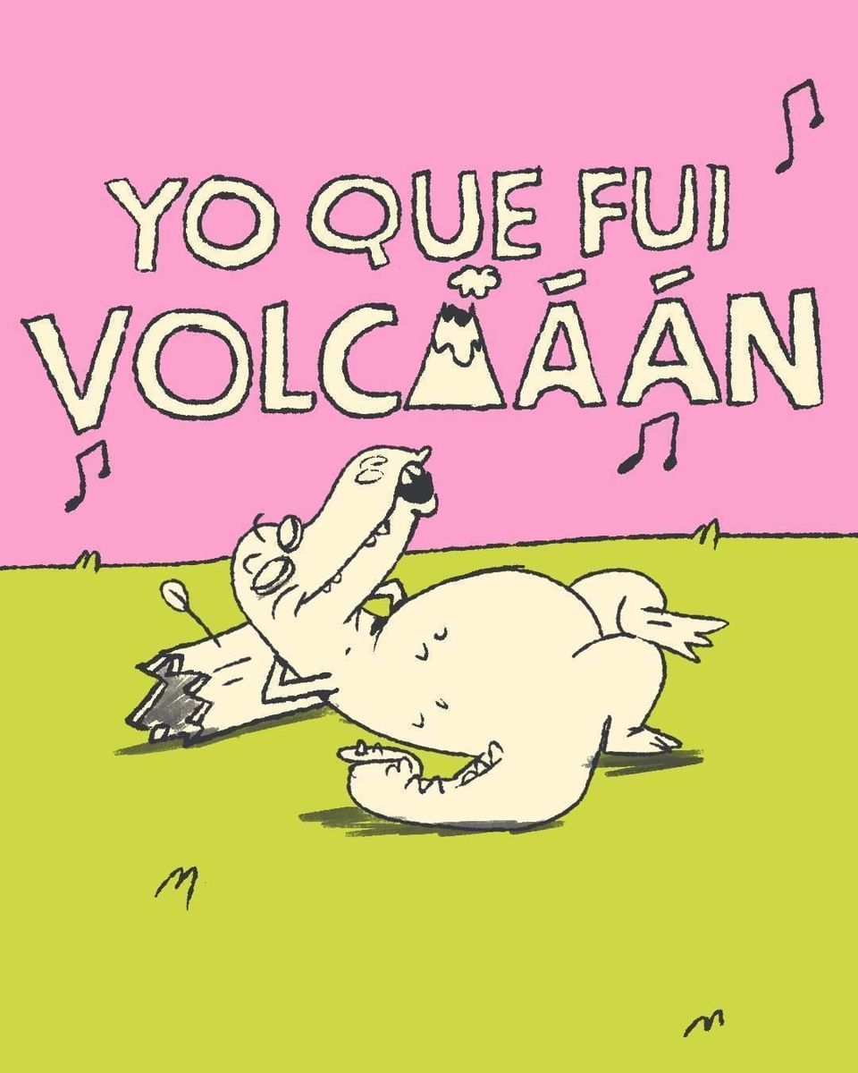 🎵 Yo que fui... 🦖 ¿petróleo? 🤔 #trending #trendingsong #josejose #volcan #yoquefuitormenta #yoquefuivolcan #humor #animales #petroleo #dinosaurs #dino #dinosaurios #pictoline