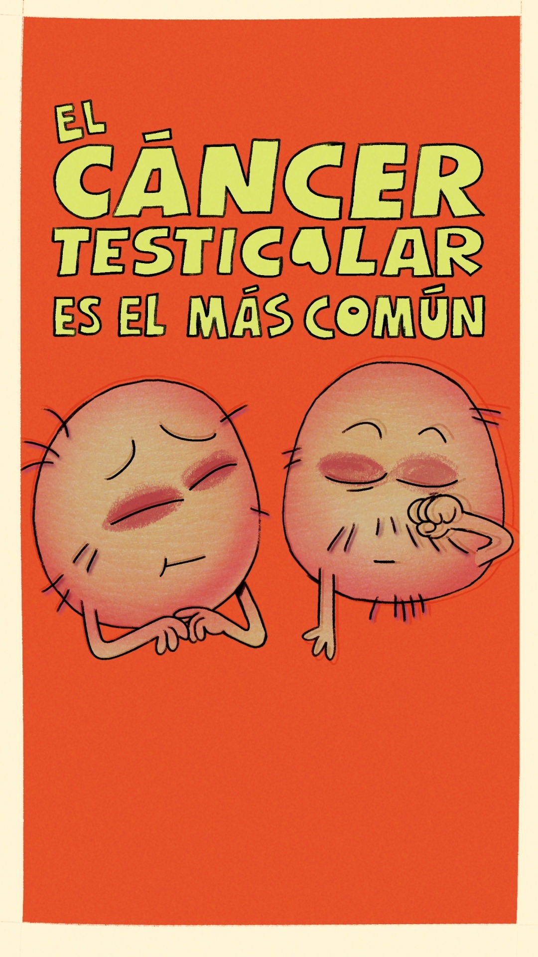 👀 Otra rascadita (y checada) no está de más para cachar a tiempo el cáncer testicular 🥚🤌🥚 #salud #ciencia #cáncer #medicina #pictoline