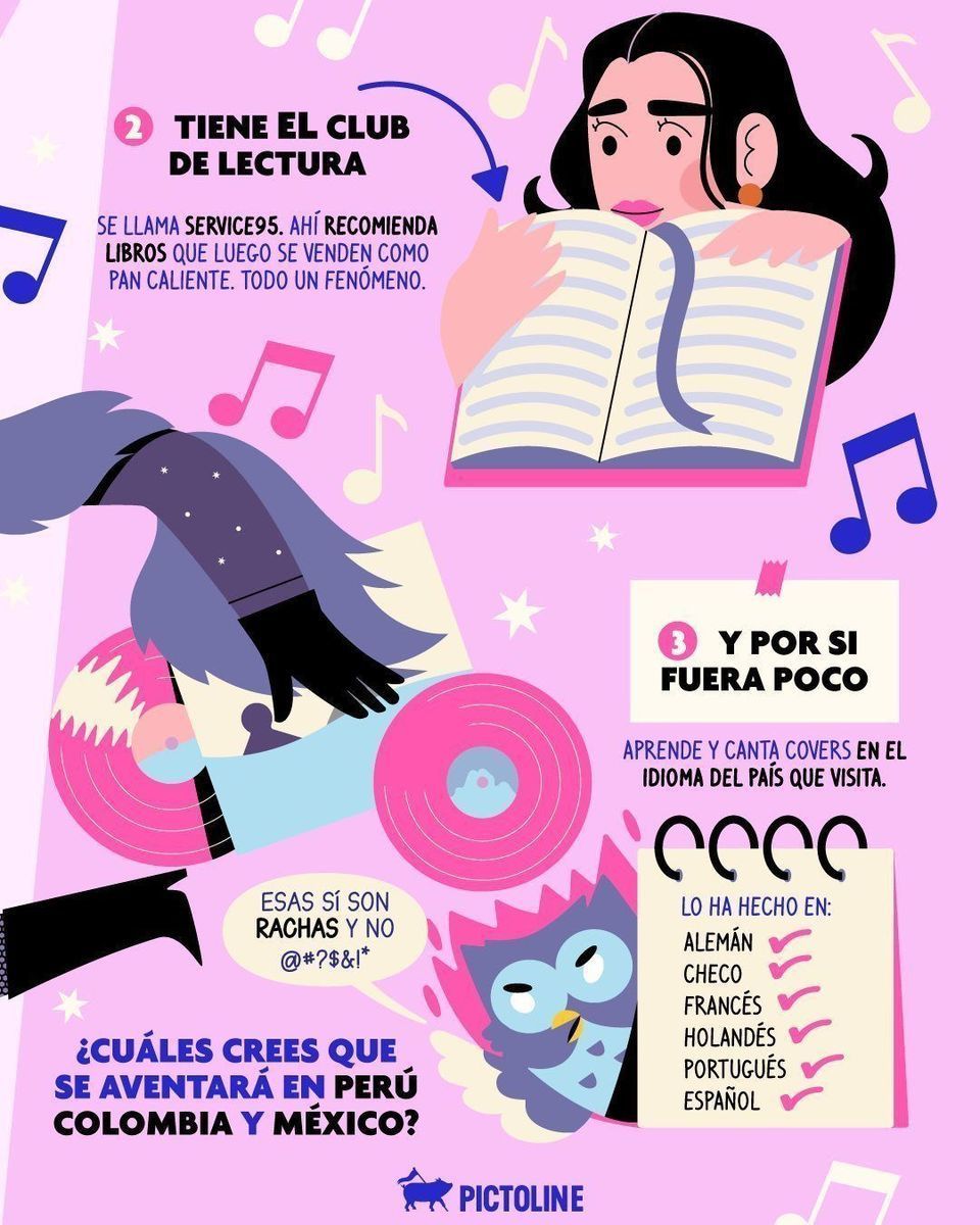 ¿Cover en español? ✔️ ¿Libro que recomienda, libro agotado? ✔️ Dua Lipa arrasando con todo 😌📚✨⁣ ⁣ #dualipa #covers #coversenespañol #clubdelectura #libros #entretenimiento #musica #pop #popstar #pictoline