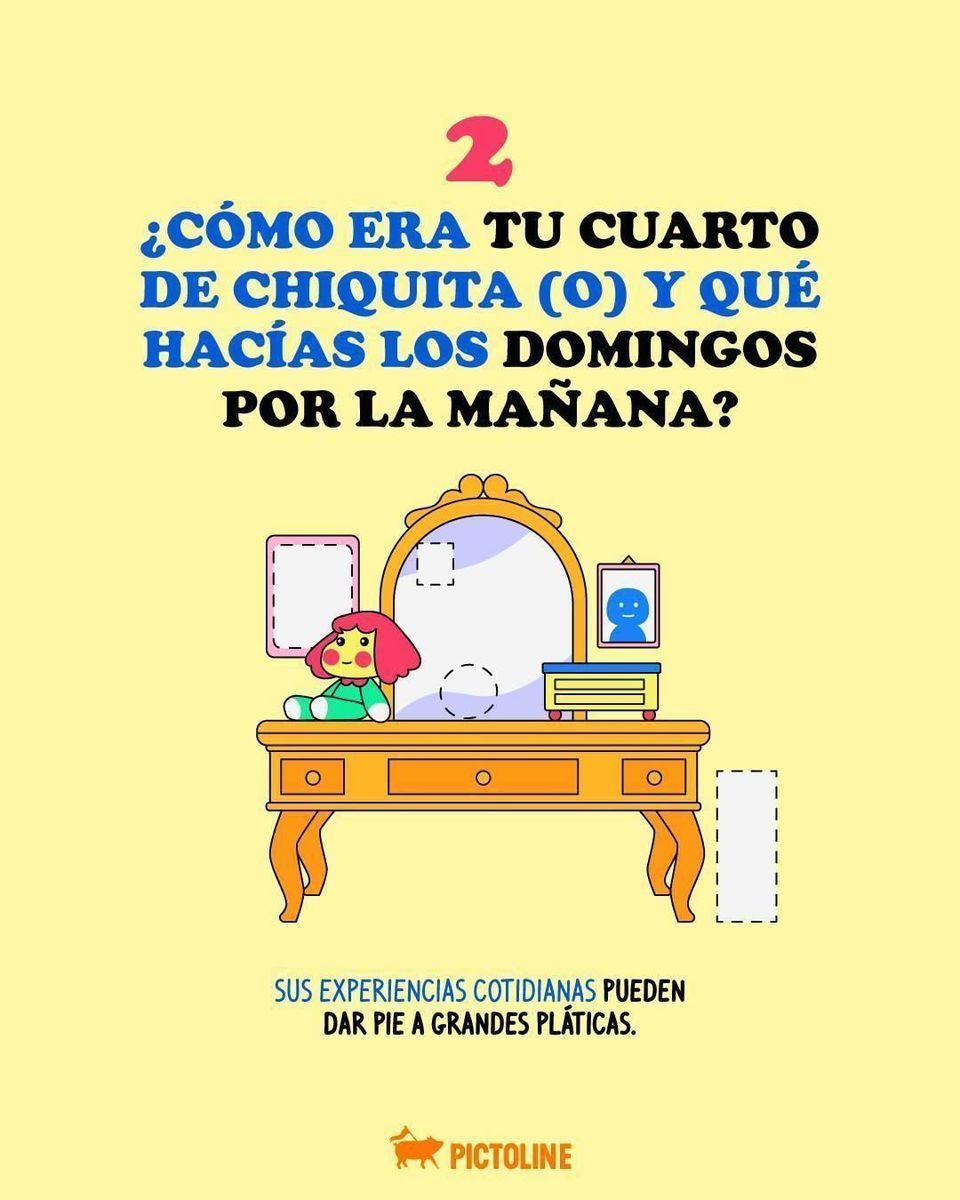 📸 "Debí tirar más fotos", sí, pero también debí hablarte más 😭 Aprovecha para hacer estas preguntas a quien más quieres 💕💭 #navidad #findeaño #familia #fiestas #cultura #sociedad #pictoline