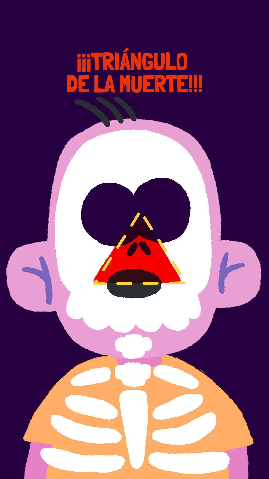 Para la otra aguántate y no te pellizques ese barro ☝️😌⁣ ⁣ #salud #granos #cerebro #paralisisfacial #neurologia #pictoline