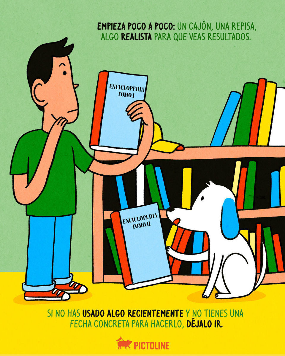No es flojera, es un “por si acaso” que se salió de control 📦😵‍💫 ¿Qué te cuesta más soltar? #acumulacion #desorden #caos #dormitorio #hogar #emociones #saludmental #psicologia #pictoline