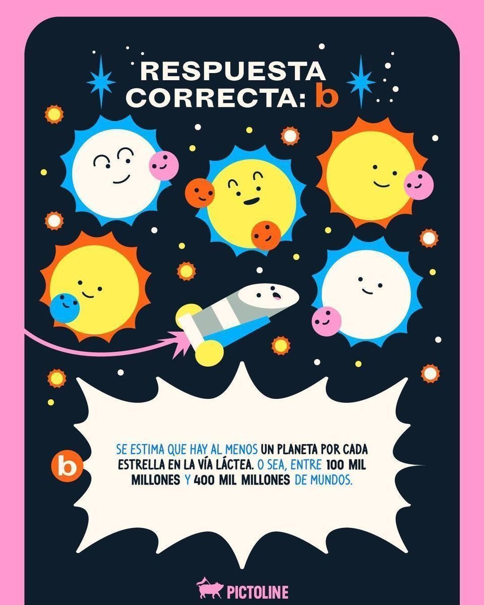 ¿Qué tan máster eres en temas del universo? 💡🤓✨ ¡Presúmenos tu resultado! 👀⁣ ⁣ #universo #ciencia #astronomía #datoscuriosos #juego #quiz #pictoline
