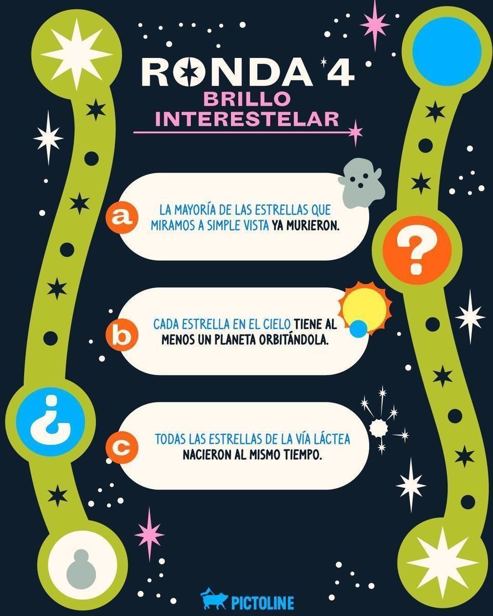 ¿Qué tan máster eres en temas del universo? 💡🤓✨ ¡Presúmenos tu resultado! 👀⁣ ⁣ #universo #ciencia #astronomía #datoscuriosos #juego #quiz #pictoline