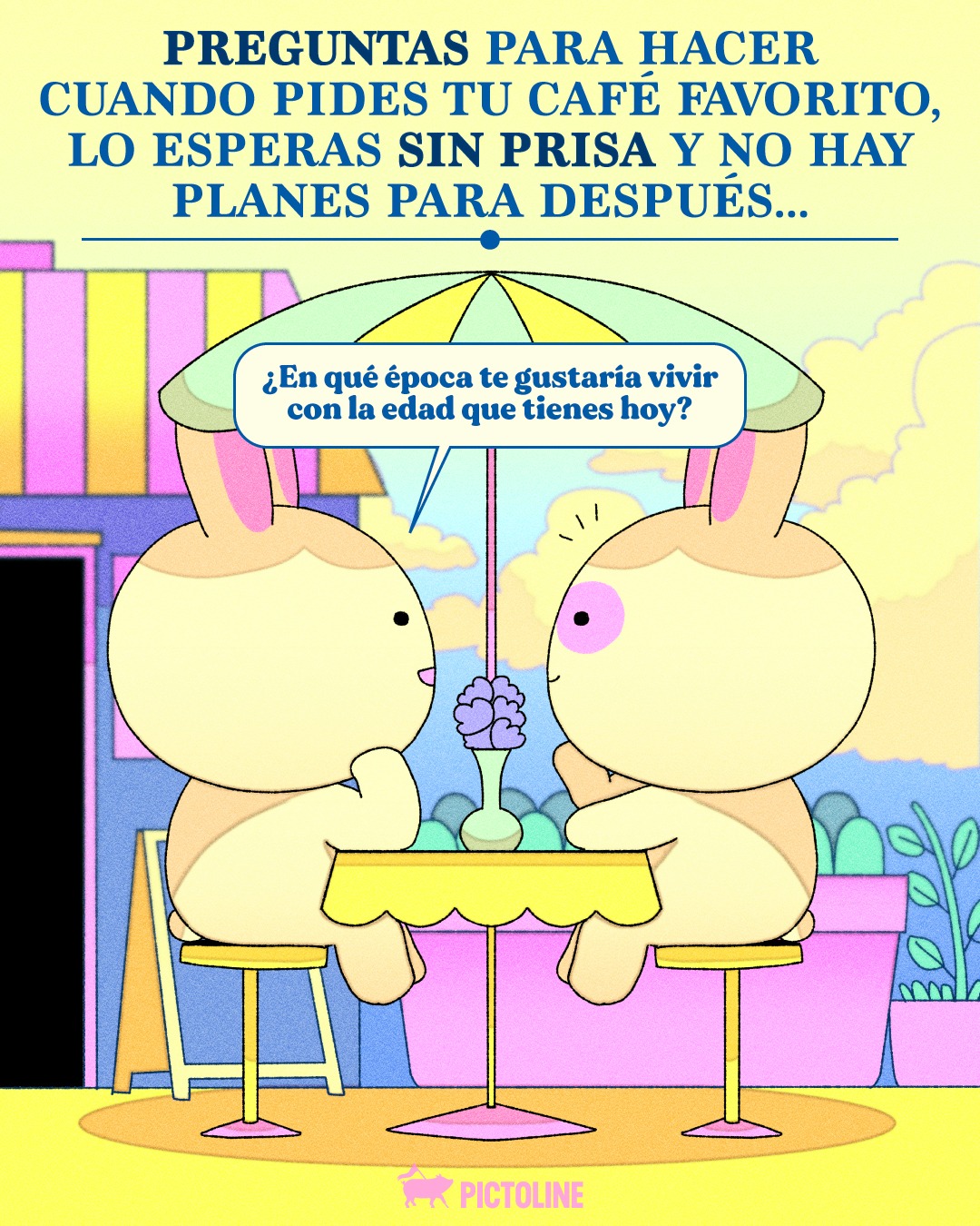 Las mejores reflexiones y preguntas salen cuando no hay prisa (como hoy) ☕ ✨⁣ ⁣ #Preguntas #café #relaciones #pensamientos #Pictoline