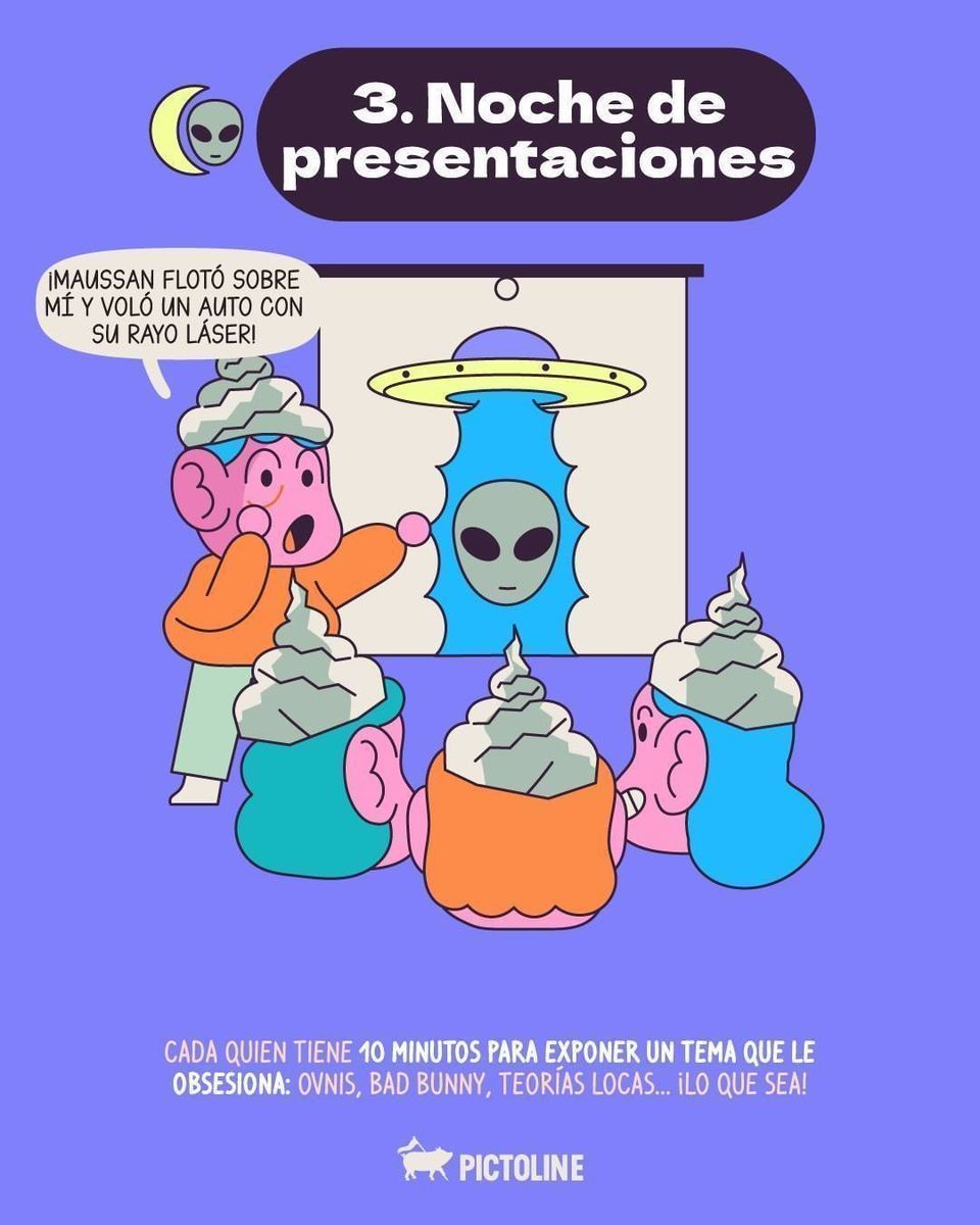 ¿Siempre los mismos planes? 😮‍💨 La noche tiene más opciones 🎨⁣ ⁣ #amistad #findesemana #buenosmomentos #ocio #juegosdemesa #ideas #creatividad #dibujos #humor