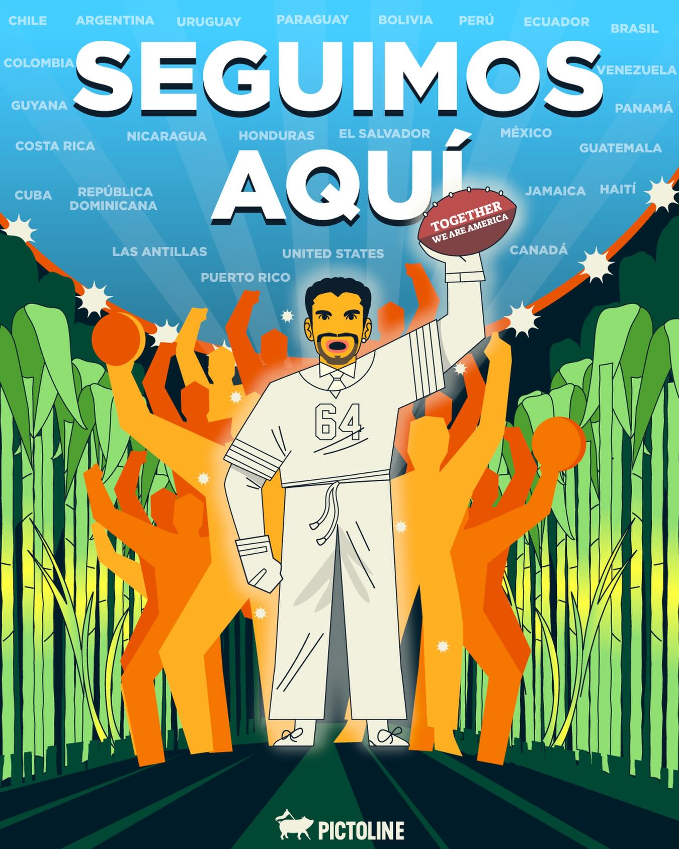 “Tú también deberías de creer en ti”, dice Benito cantando al lado de su ídola Lady Gagaaa 💃🕺 Esooooooo 🔥🇵🇷🎤🔥 #badbunny #ladygaga #benito #superbowl #halftimeshow breakingnews pictoline