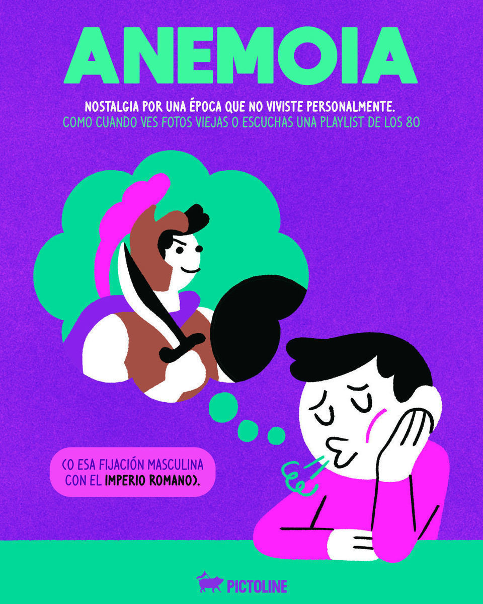 ¿Te sientes bien quiénsabecómo? Alguien nombró eso y más emociones 👀😮‍💨⁣ ⁣ #emociones #cultura #emotions #emocional #pictoline