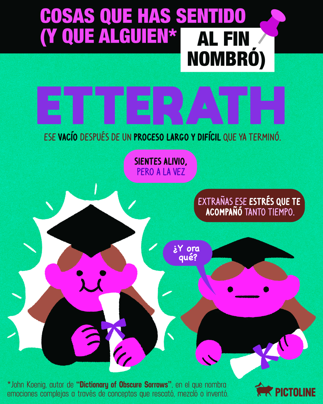 ¿Te sientes bien quiénsabecómo? Alguien nombró eso y más emociones 👀😮‍💨⁣ ⁣ #emociones #cultura #emotions #emocional #pictoline