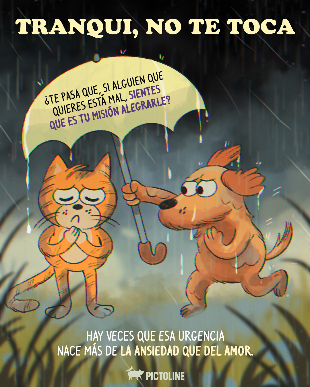 ¿Siendo el soporte emocional de todos? Guarda o comparte este post con quien creas que lo necesita ❤️‍🩹🫥 #saludmental #emociones #cargamental #gestiónemocional #liberaciónemocional #ponerlimites #pictoline