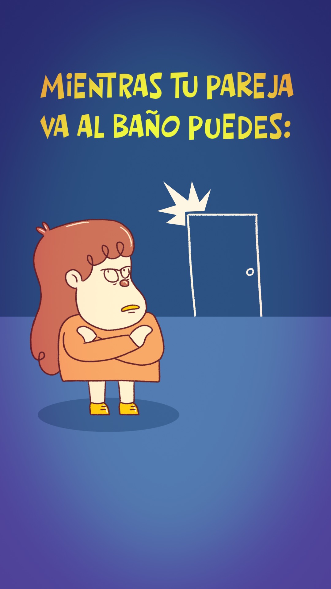 @ a esa persona que se tarda una eternidad en el baño (no es queja) 😅🚽🕞 #parejas #humor #comedia #diversión #pictoline