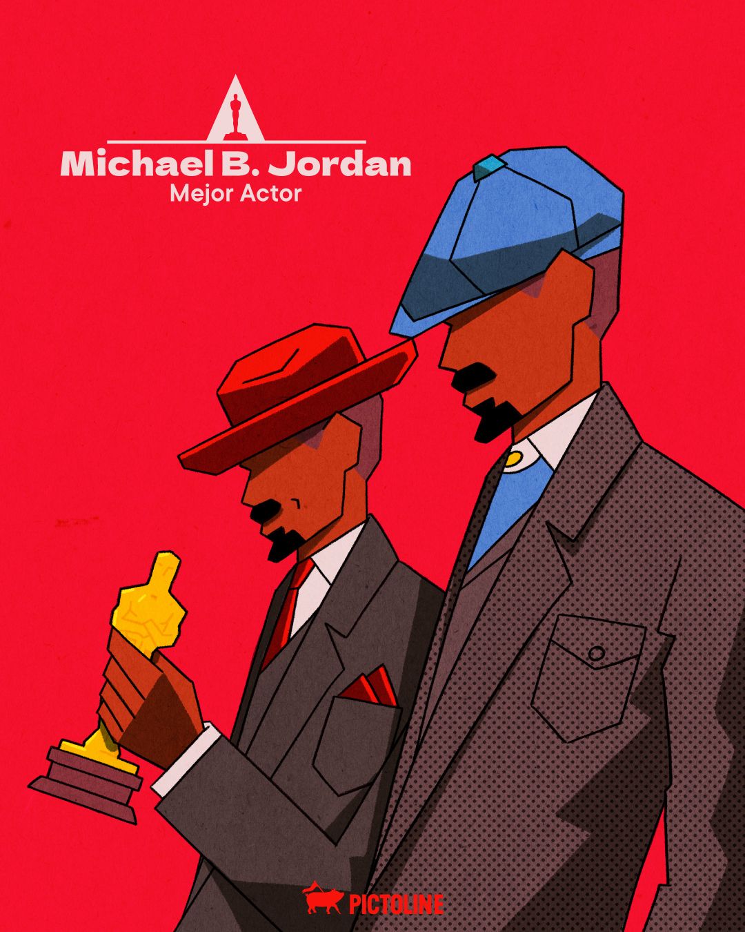 ¿Vieron a Smoke? ¿Vieron a Stack? 🤯 🎭 Michael B. Jordan se llevó el Oscar por darnos DOS actuaciones de leyenda en una sola peli. ¡Braaaaavo! 🏆🔥 ⁣ ⁣ #MichaelBJordan #bestactor #sinners #oscars2026 #oscars #premiososcar #cine #películas #entreten