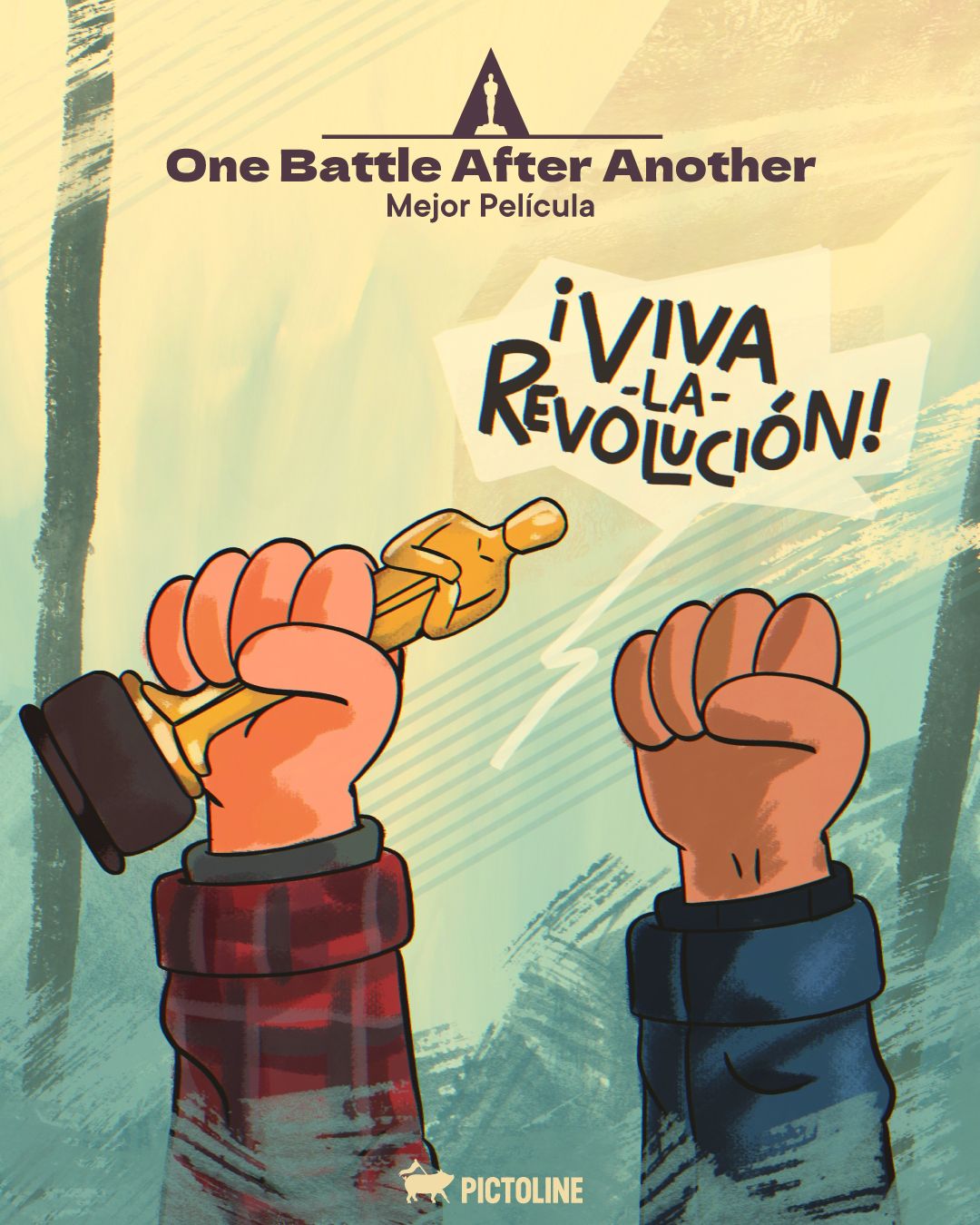 Y la contraseña para One Battle After Another es: ¡ganó el Óscar! 🎬👏 ¿Estaba entre tus favs? ⁣ ⁣ ⁣ #oscars2026 #oscars #onebattleafteranother #premiososcar #cine #películas #entretenimiento #pictoline