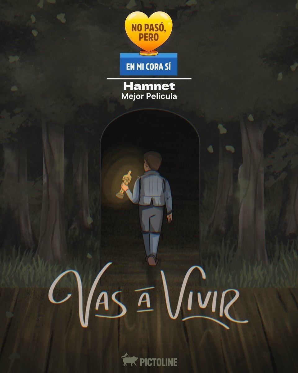 Si tu peli fav ganó el Óscar solo en tu cora, pero no en la ceremonia, aquí algo para ti 🫶🏆🎦 #hamnet #oagentesecreto #oscars2026 #cine #pictoline