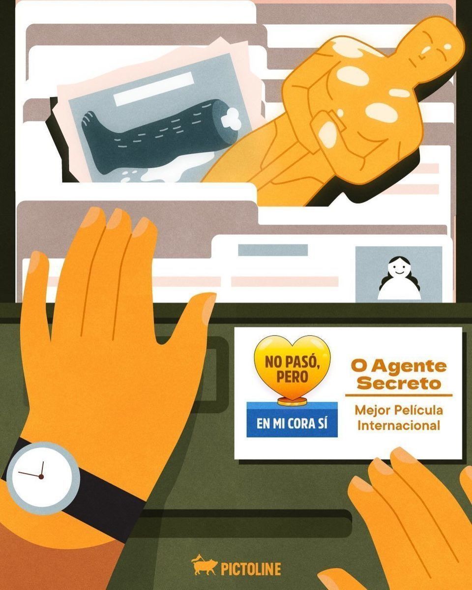 Si tu peli fav ganó el Óscar solo en tu cora, pero no en la ceremonia, aquí algo para ti 🫶🏆🎦 #hamnet #oagentesecreto #oscars2026 #cine #pictoline