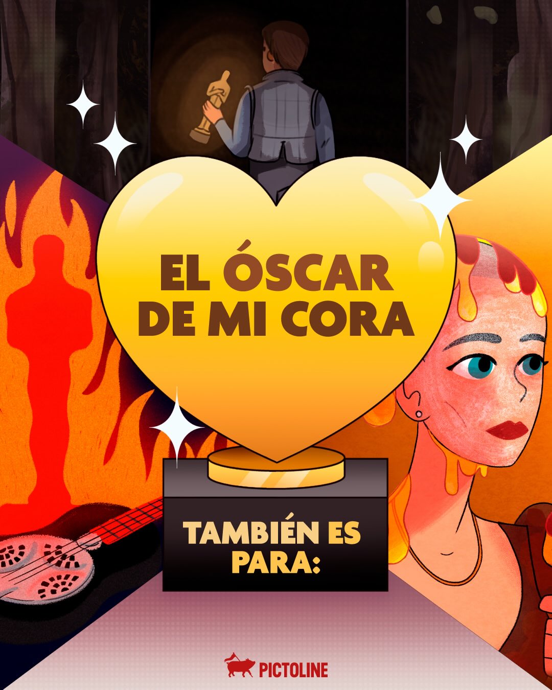 Si tu peli fav ganó el Óscar solo en tu cora, pero no en la ceremonia, aquí algo para ti 🫶🏆🎦 #hamnet #oagentesecreto #oscars2026 #cine #pictoline