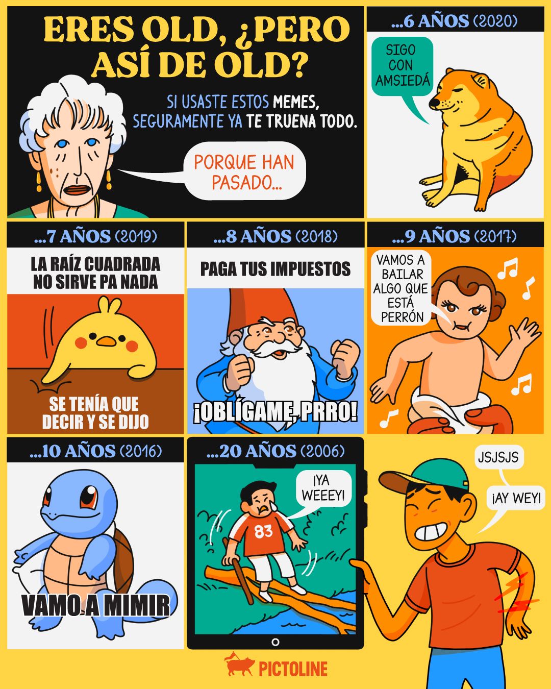 ¿Cómo es posible este sucesooo? 😱⁣ ⁣ #humor #memes #internet #culturapop #viral #nostalgia #entretenimiento #pictoline