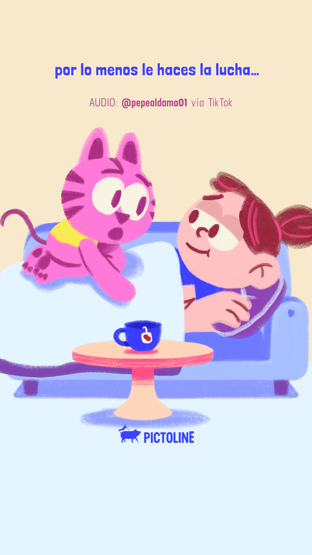 Cualquier parecido con la realidad es mera coincidencia 😁 #humor #meme #motivacion #animo #michis #pictoline