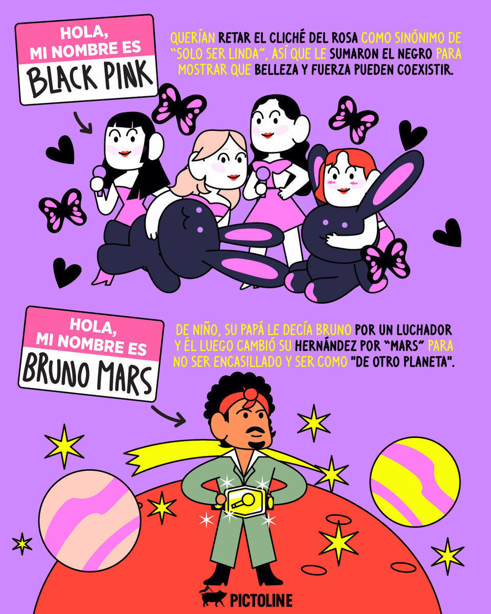 El nombre de BTS tiene más significado que mi última relación 🤡🔥 ¿Cuál otra historia te sabes?⁣ ⁣ #army #bts #chappellroan #brunomars #deftones #blackpink #kpop #entretenimiento #musica #pictoline