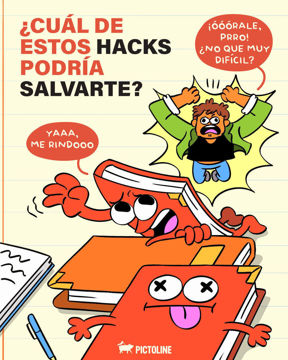 Garabatos y tinta roja > Mil resúmenes 🎨🧠 Mira estos 3 hacks de estudio poco conocidos y @ a tu compa que deja todo para última hora ✨💀 #estudio #repaso #examen #parciales #hacks #memoria #mente #escuela #ciencia #pictoline