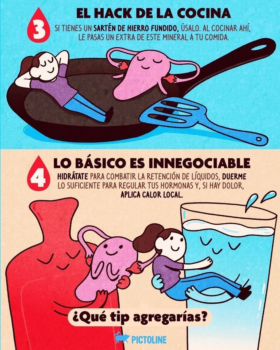 ¿Antojo o autosabotaje en esos días? 🤡 #ciclomenstrual #salud #period #periodtips #helado #pictoline