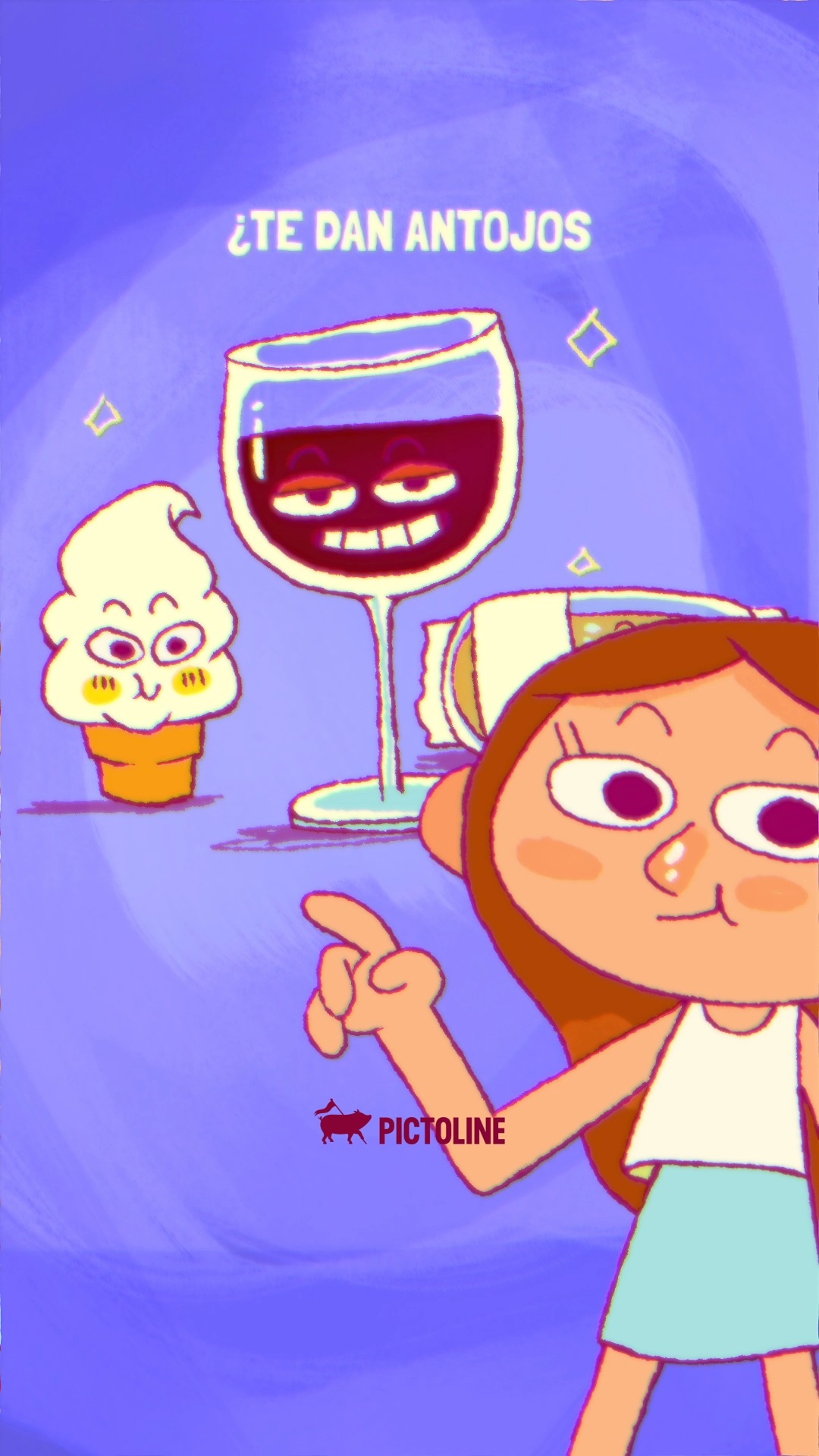 🧁 🤤 ☕ ¿De antojo en ESOS días? 🩸 Lina ha estado ahí y tú también, así que echa ojo acá, bb 👀🔍 #salud #saludmenstrual #comida #antojos #Lina #pictoline