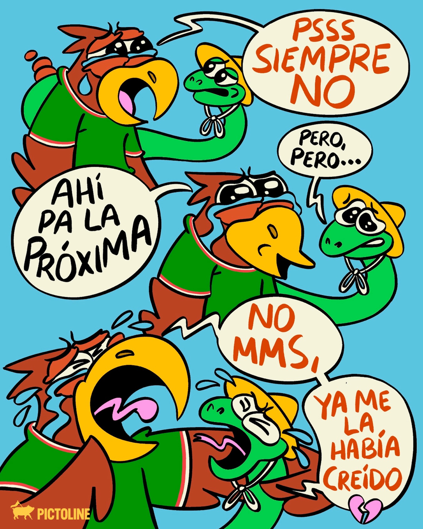Si caemos, caemos juntos 🫡🇲🇽 #actualidad #deportes #pictoline