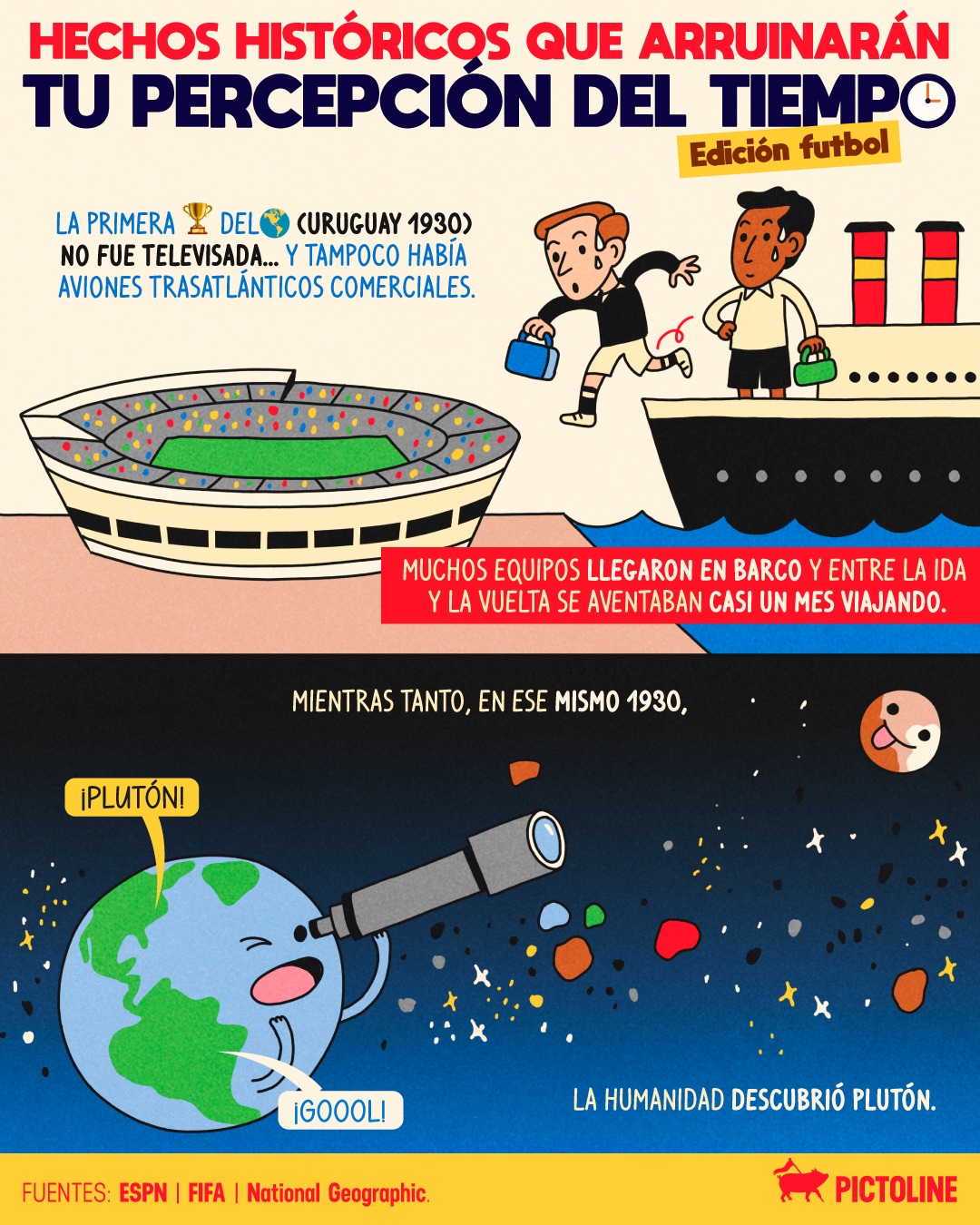 ¿Cómo que el futbol ya existía cuando pasó esto? ⚽⁣ ⁣ #sociedad #deportes #pictoline