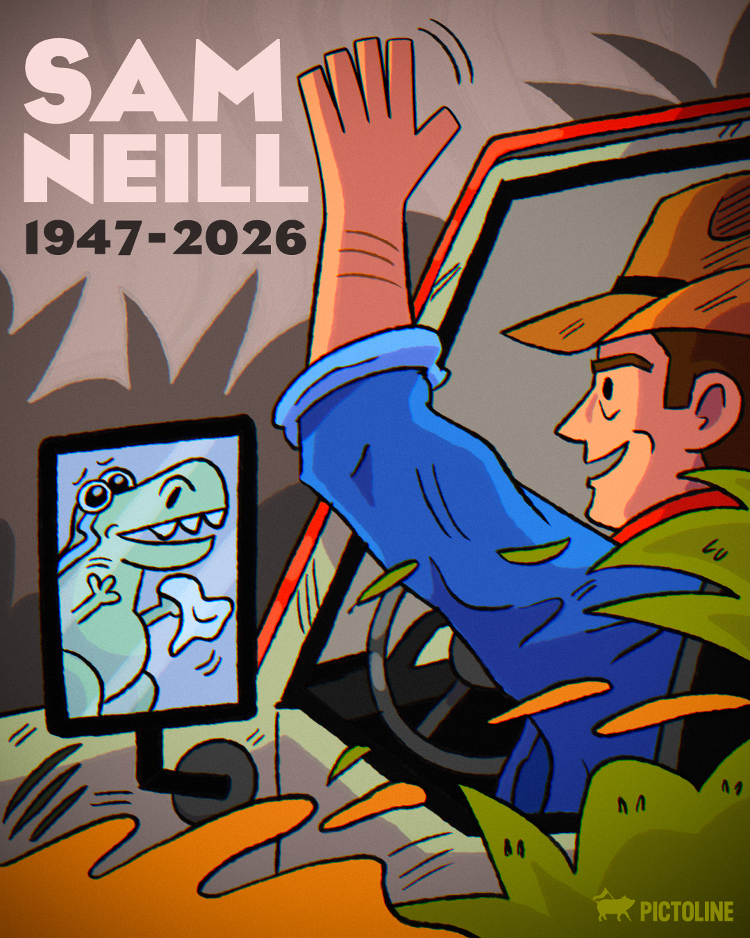 Gracias por las expediciones, Sam 🦖 #breaking #samneill #pictoline