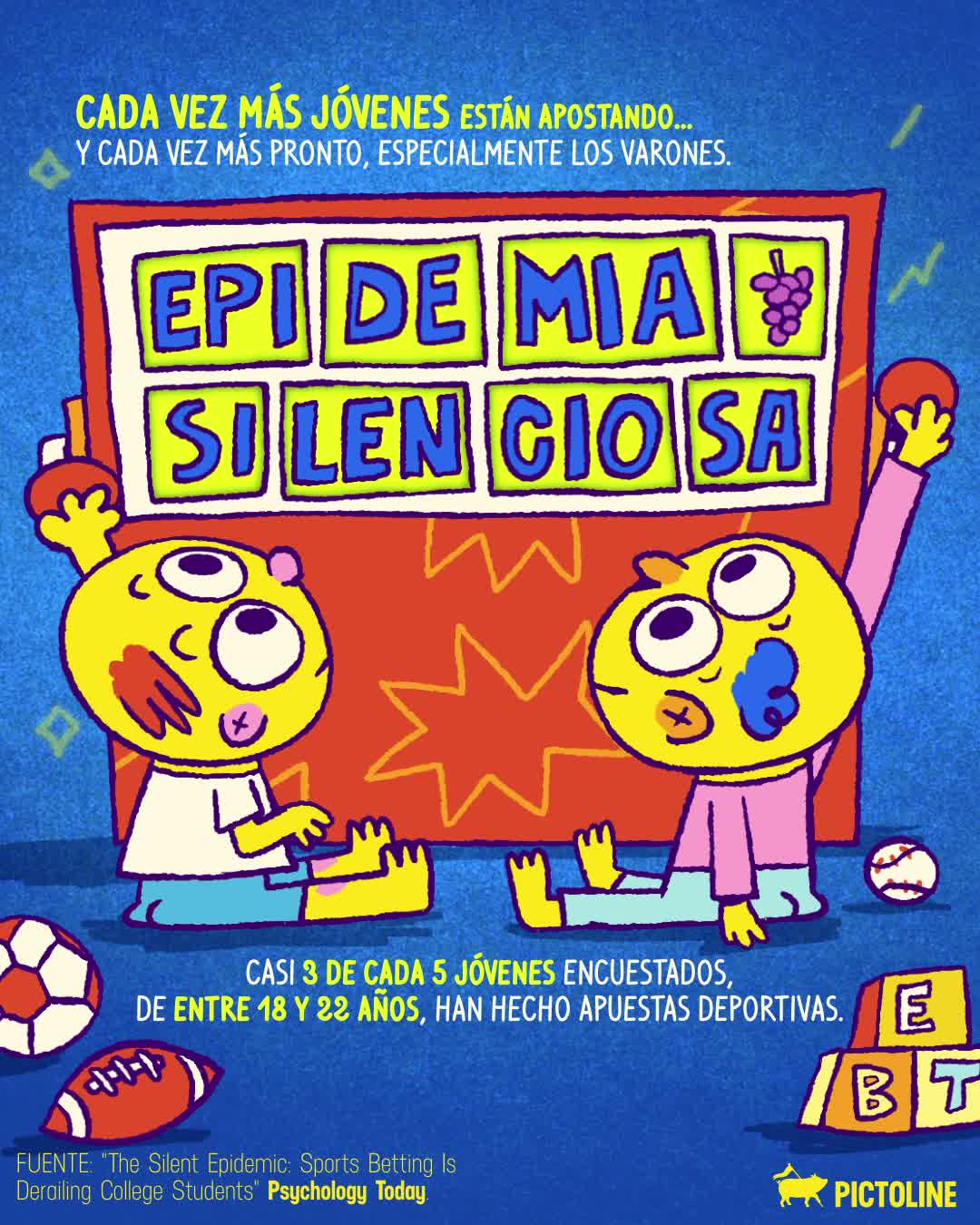 ¿Tú qué piensas de las apuestas en línea? 🤔💸 #deportes #actualidad #pictoline