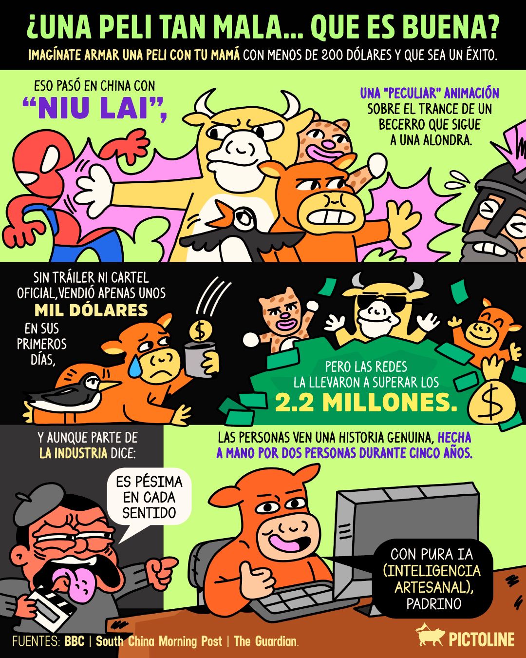¿Basura o futuro clásico de culto? 🐮🚬⁣ ⁣ #actualidad #entretenimiento #pictoline
